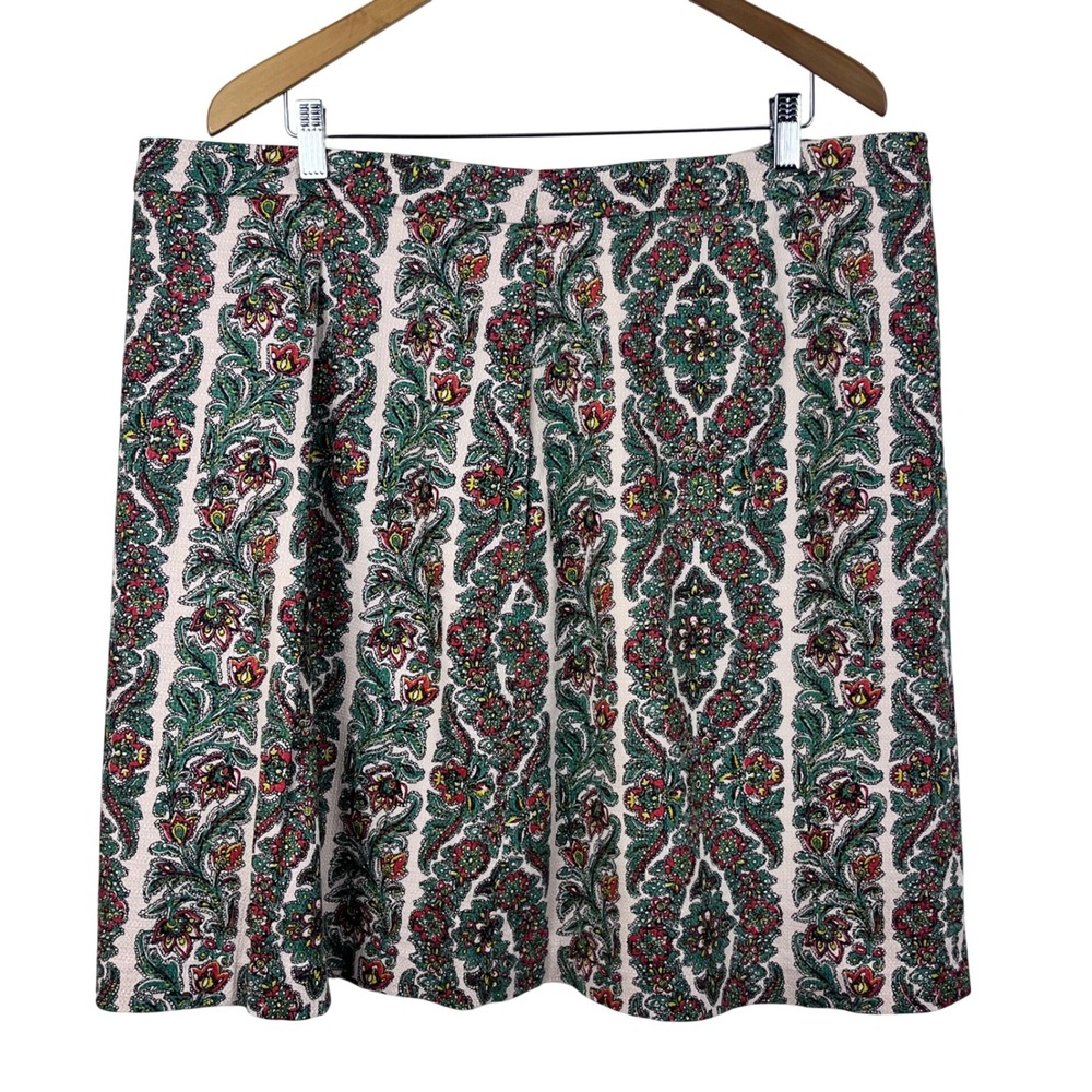 Boden Floral Nature Colorful Print Skirt‎ Size 16 (C667) - Picture 3 of 7